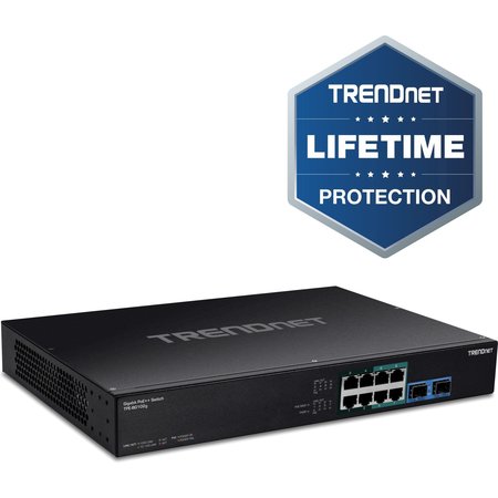 TRENDNET 10-Port Gigabit 4Ppoe Switch TPE-BG102G